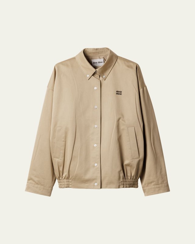 Chino Cloth Blouson Jacket